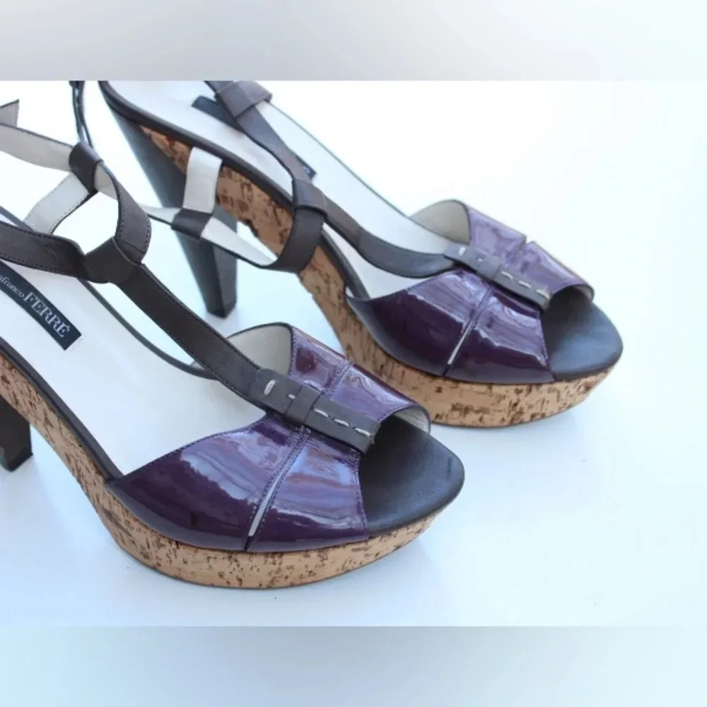 Gianfranco Ferre platform sandals